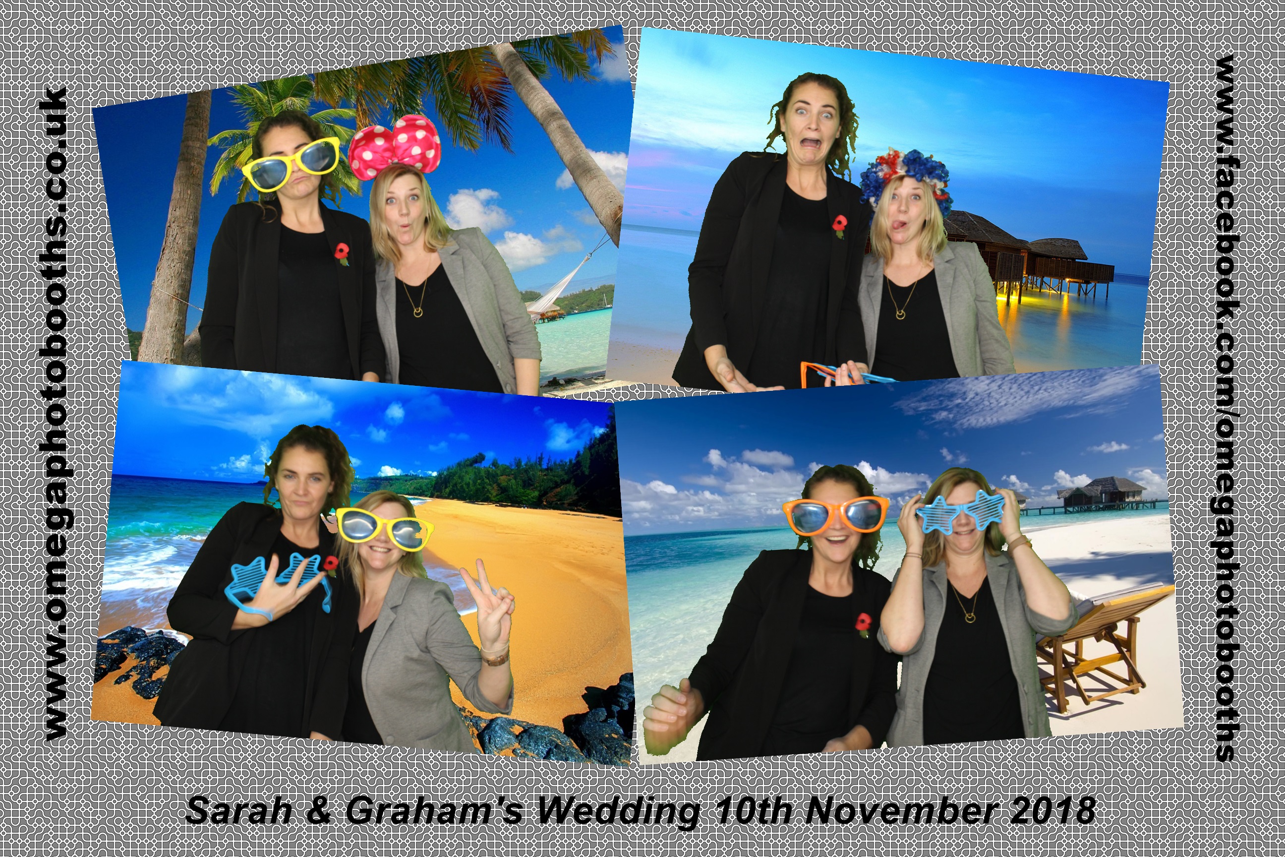 Sarah and Graham’s wedding | View more photos from the event at gallery.omegaphotobooths.co.uk/u/Omega-Photobooths/Sarah-and-Graham’s-wedding